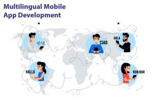 Multilingual mobile app