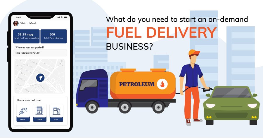 online fuel delivery business