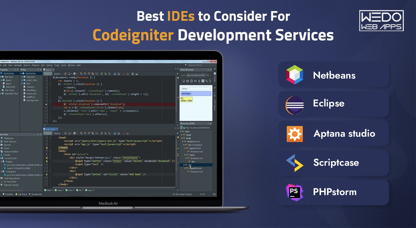 Best IDEs to Consider For Codeigniter Development Services