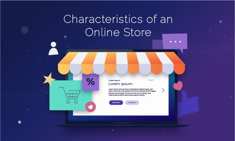 Characteristics of an online store