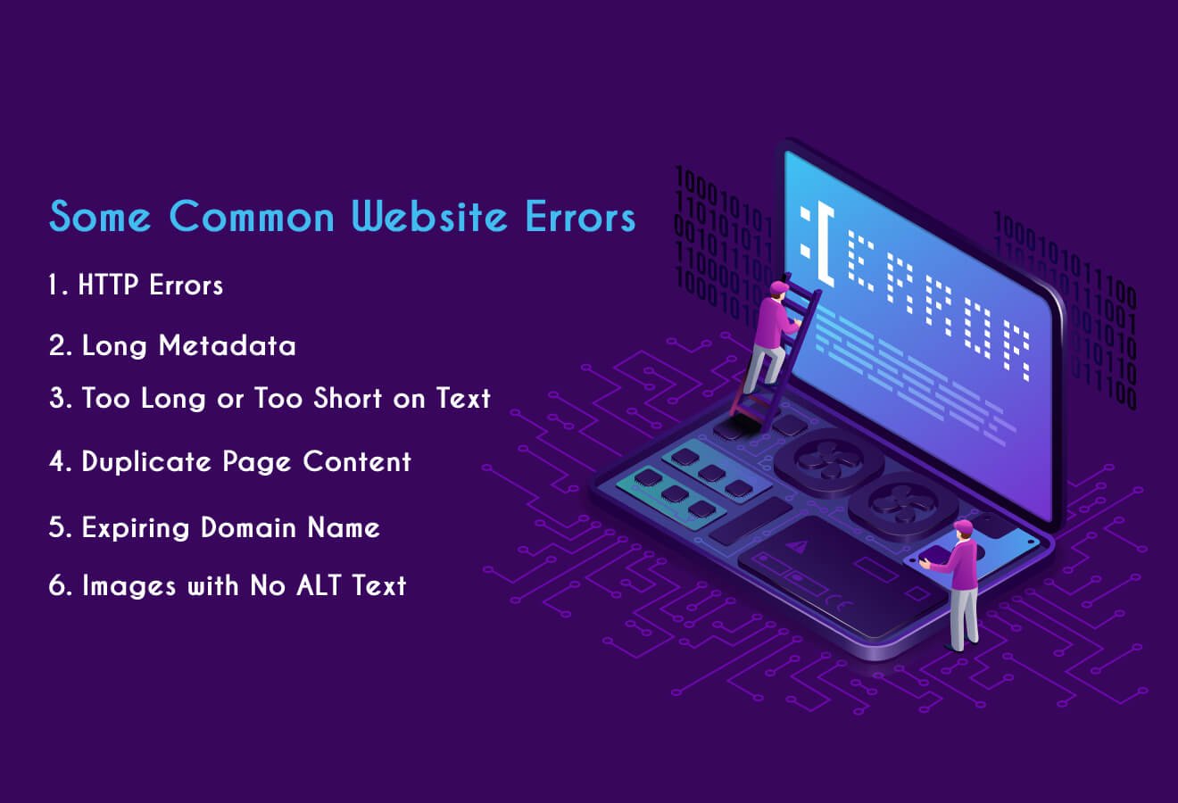 Some Common Website Errors 
