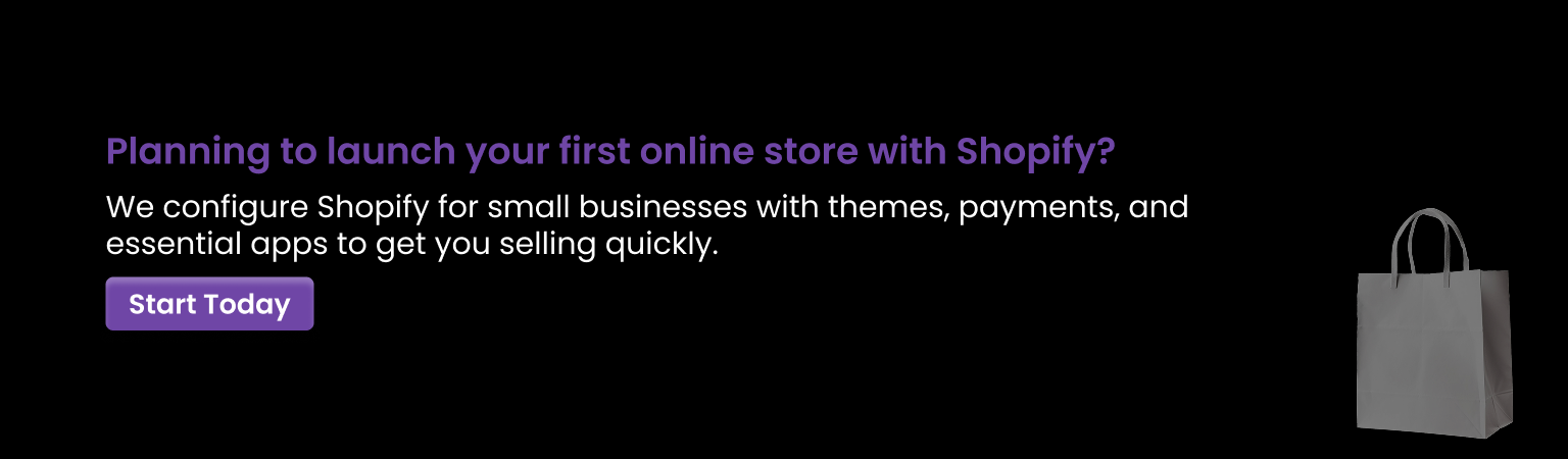 Planning to launch your first online store with Shopify