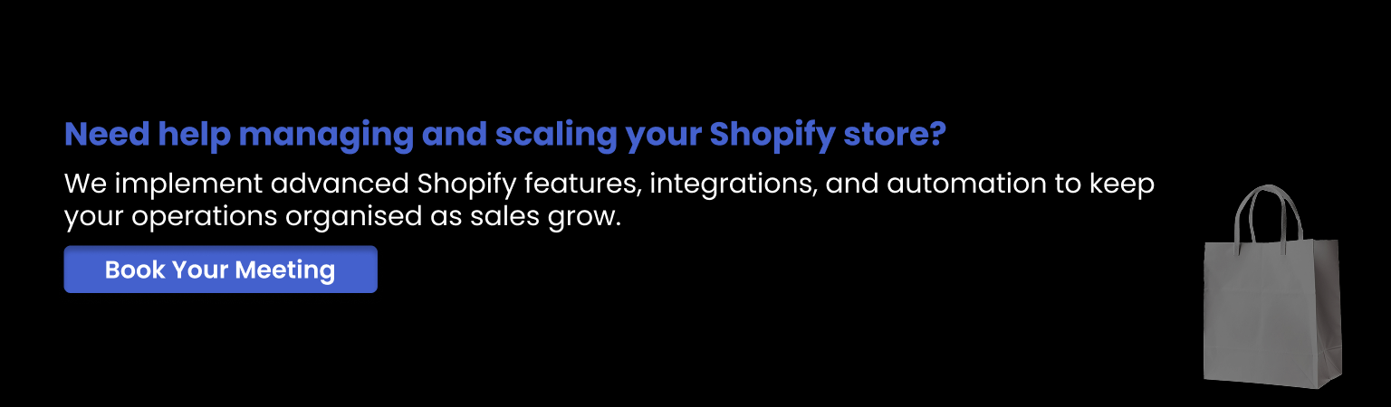 Shopify Store Management and Scaling Support