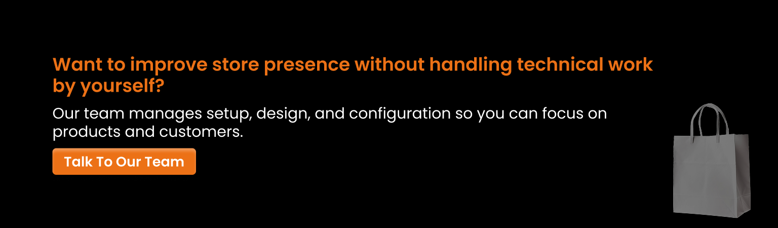 Shopify ecommerce platform setup design