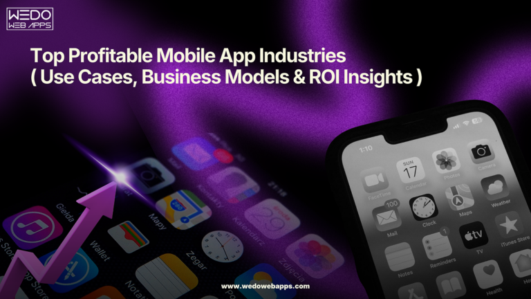 Top Profitable Mobile App Industries (Use Cases, Business Models & ROI Insights) Top Profitable Mobile App Industries (Use Cases, Business Models & ROI Insights)