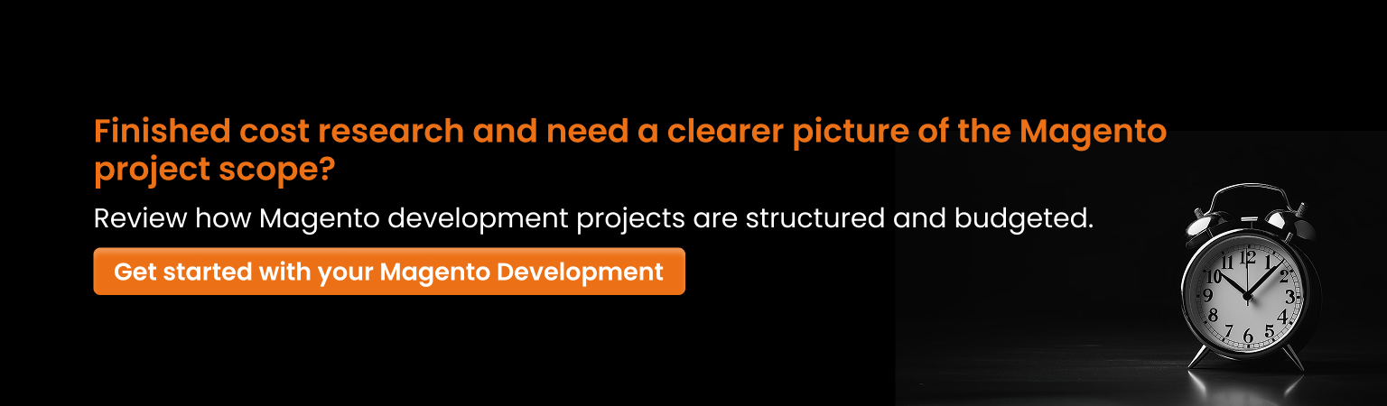 Magento development project scope