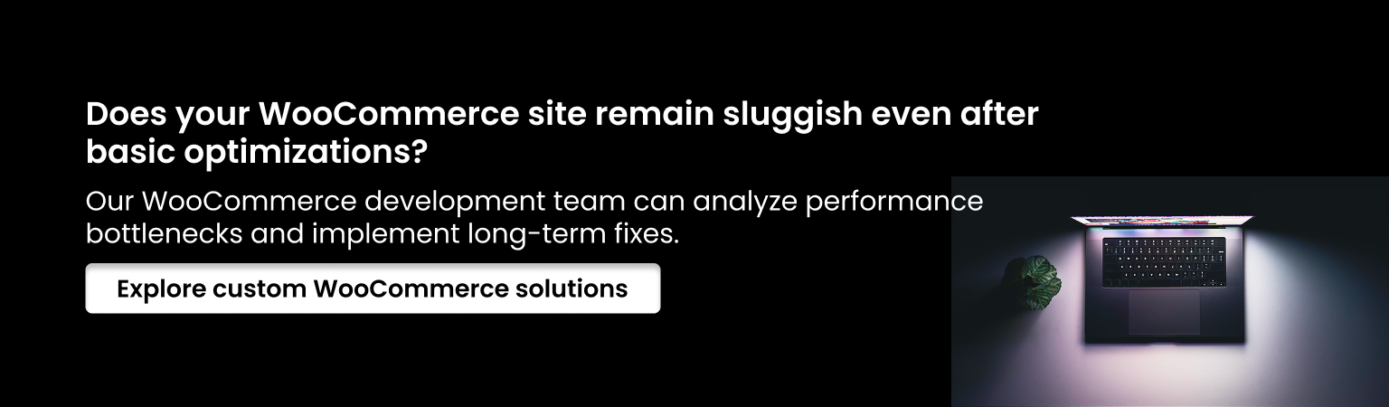 WooCommerce team fixing slow store performance issues.