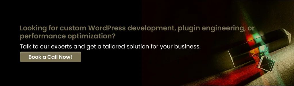 Custom WordPress development, plugin engineering, and performance optimization services