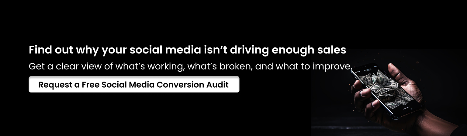 Find out why social media isn’t generating enough sales