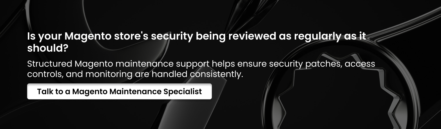 Magento Store Security Review