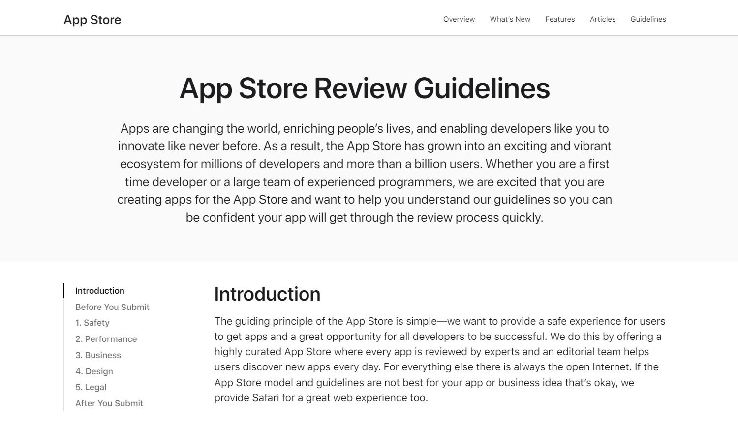 iOS App Store’s Review Policies