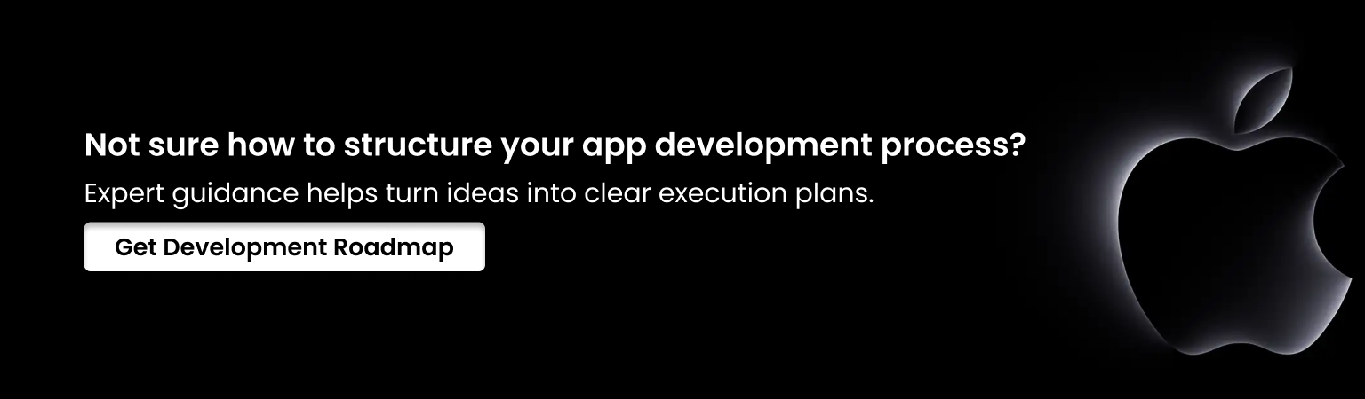 iPhone app development process roadmap
