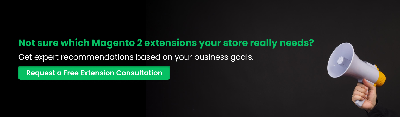 Magento 2 extensions consultation for store growth