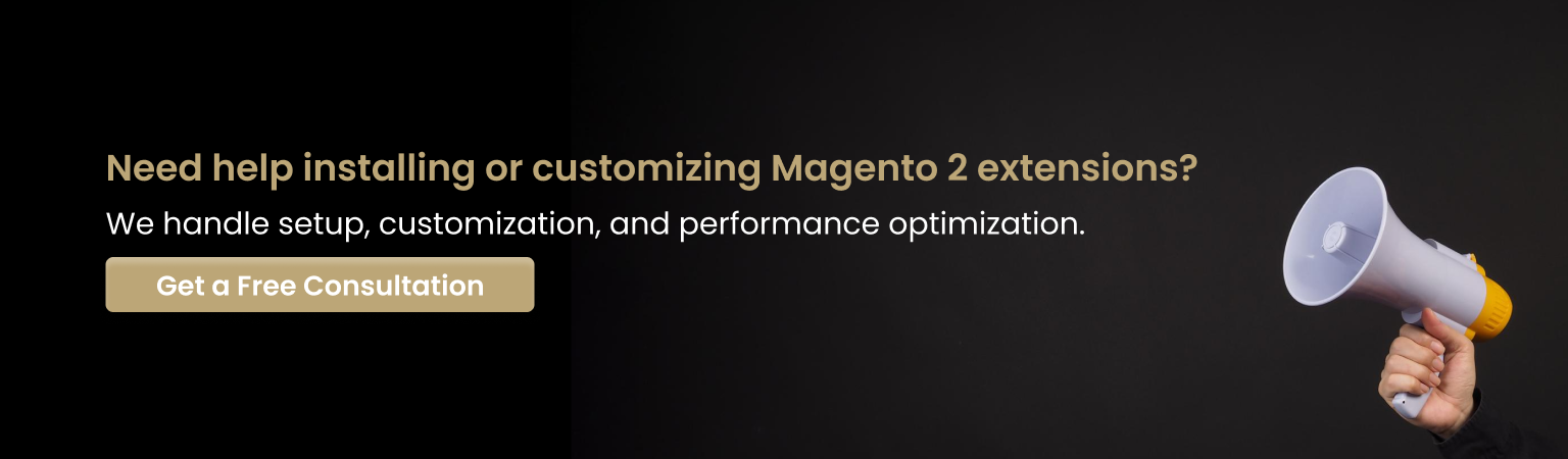 Magento 2 extensions installation and customization by experts