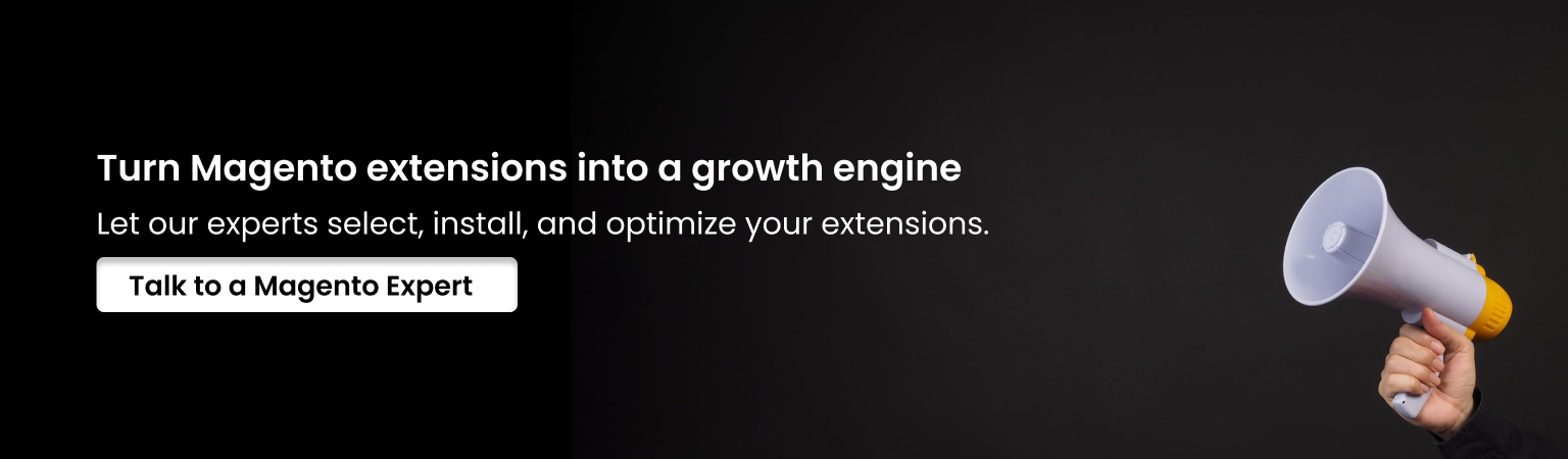 Magento extensions optimization by experts for store growth