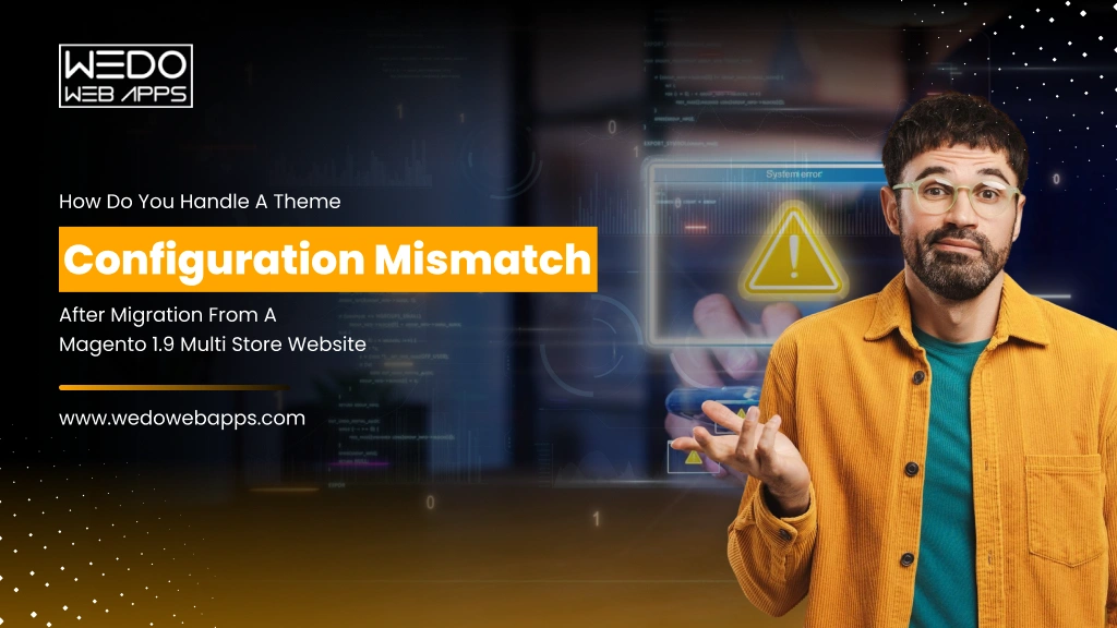 How Do You Handle A Theme Configuration Mismatch After Migration From A Magento 1.9 Multi Store Website