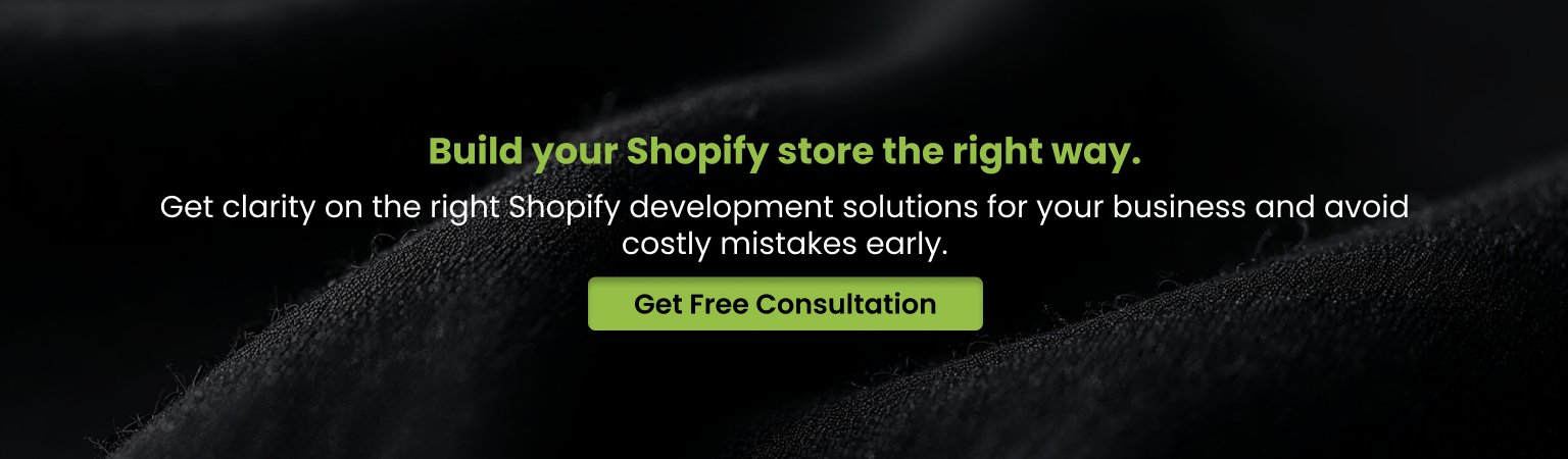 Build your Shopify store the right way 