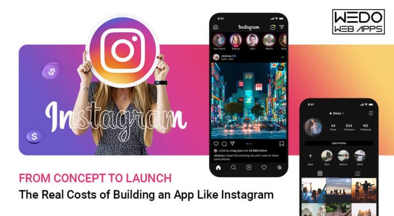 From Concept to Launch: The Real Costs of Building an App Like Instagram