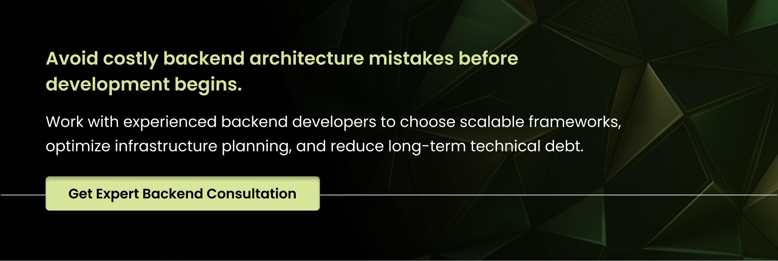 Get Expert Backend Consultation