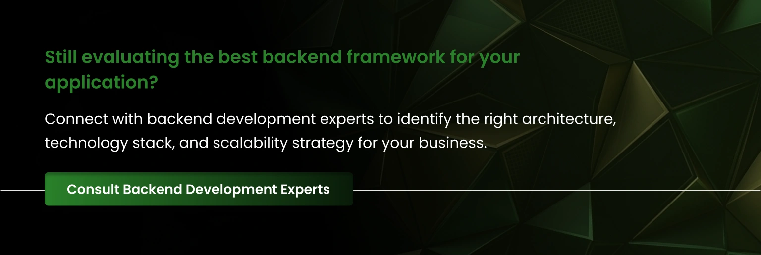 Consult Backend Development Experts