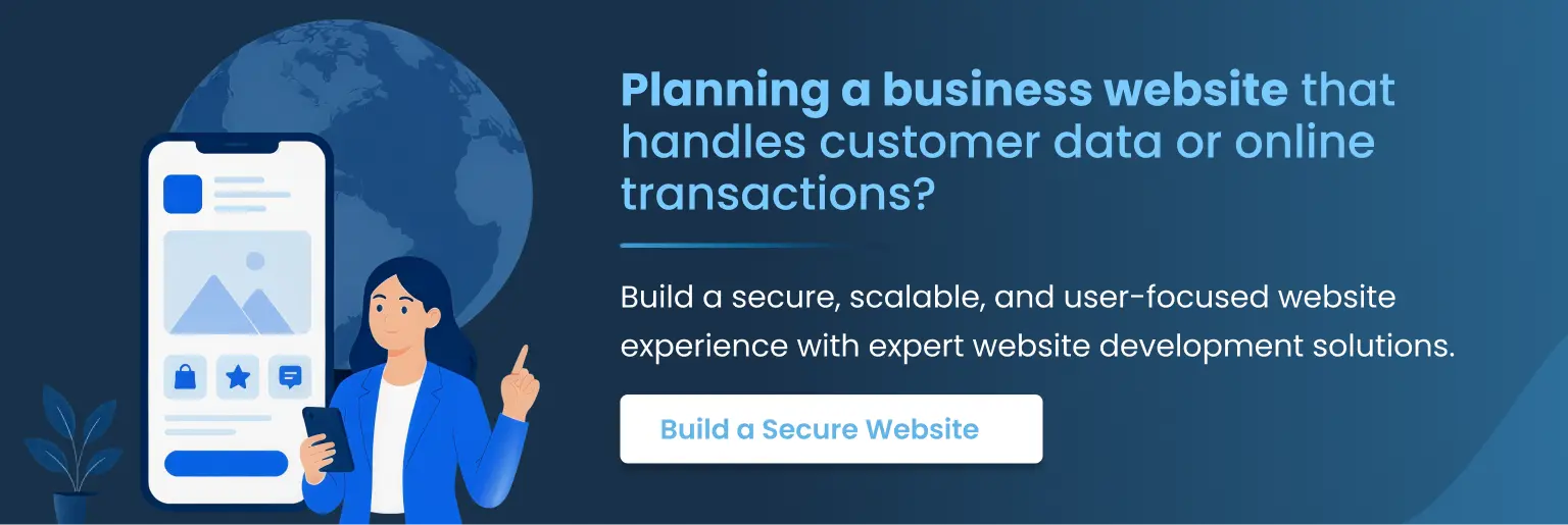 Planning a business website Build a Secure Website