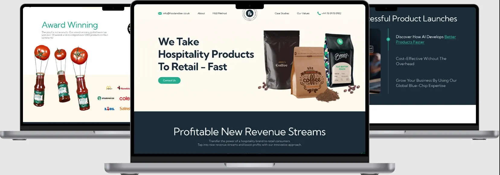 About food and beverage website