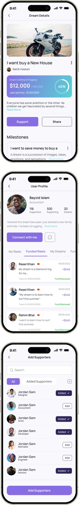 Mobile responsive design for iDreamers website
