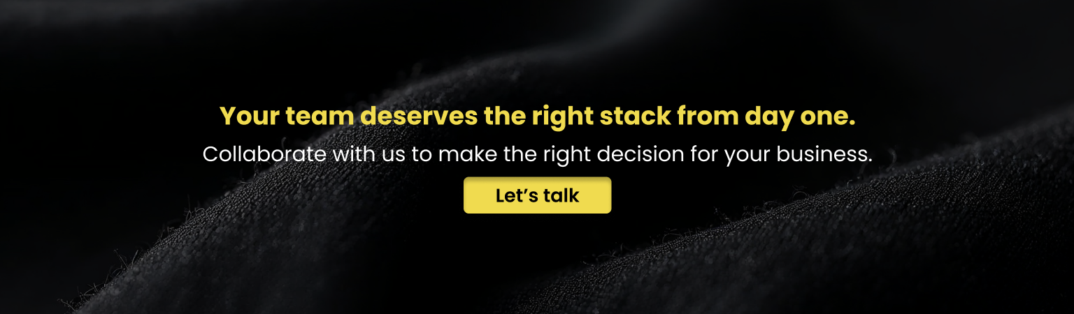 Choose the right tech stack for your team