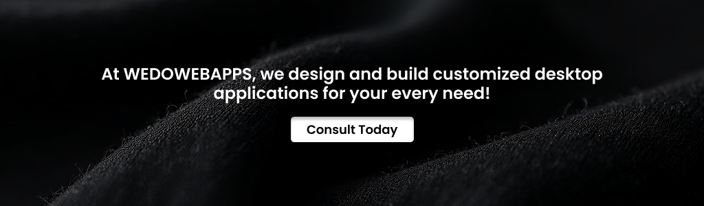 WEDOWEBAPPS builds custom desktop apps