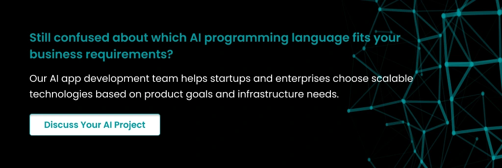 Discuss Your AI Programming Project AI Language Selection for Scalable Apps