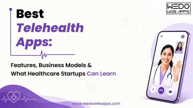 Best Telehealth Apps: Features, Business Models & What Healthcare Startups Can Learn