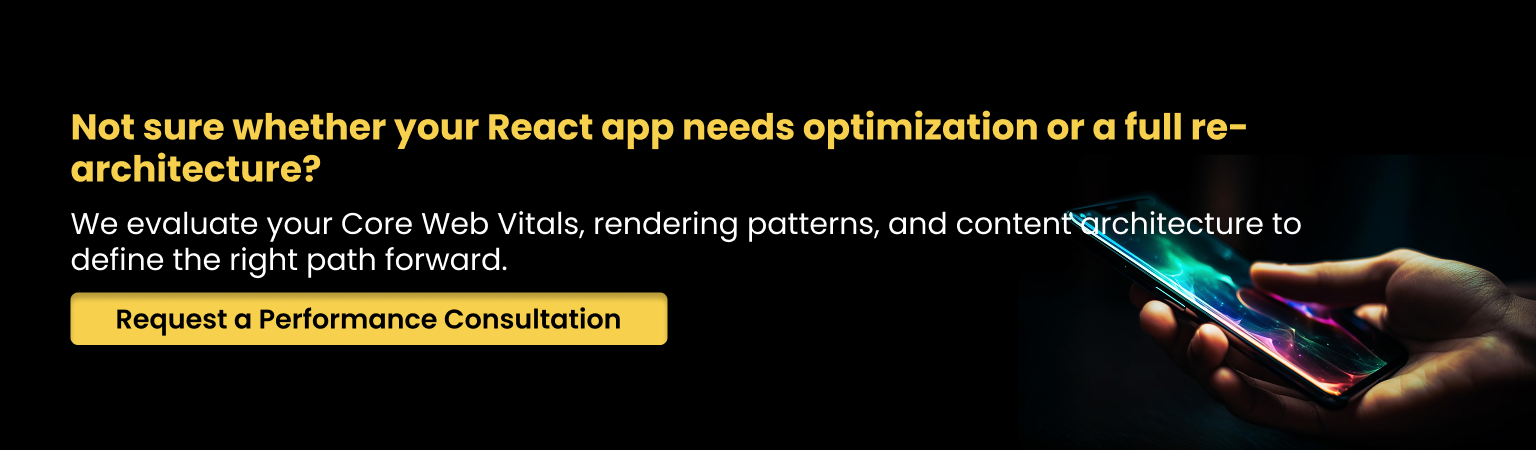 Request a Performance Consultation