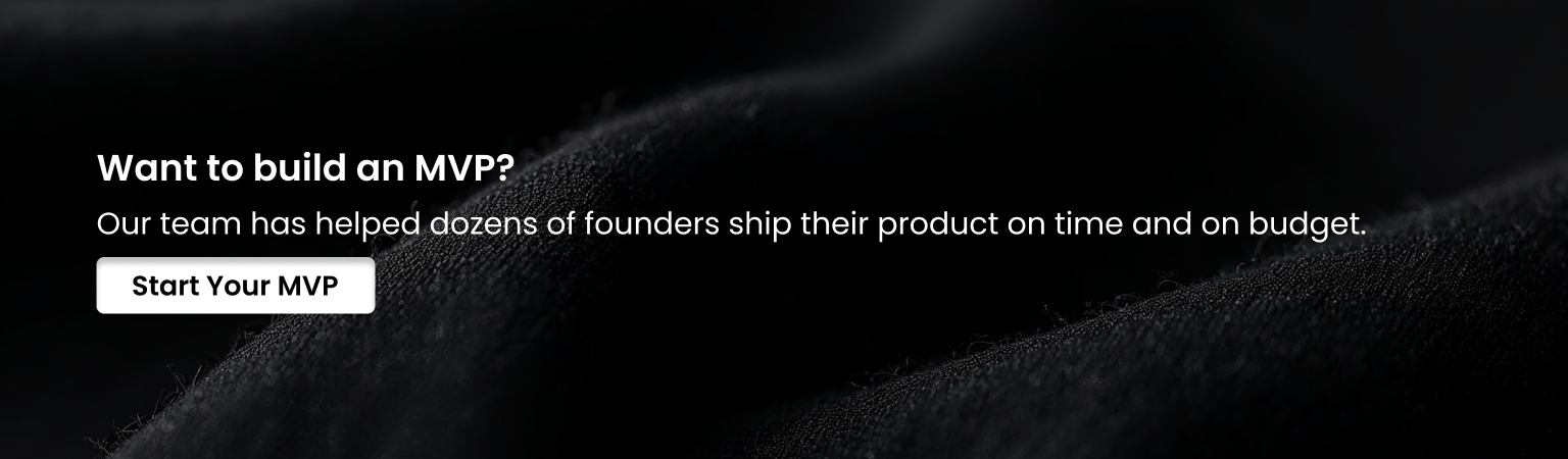 Want to build an MVP