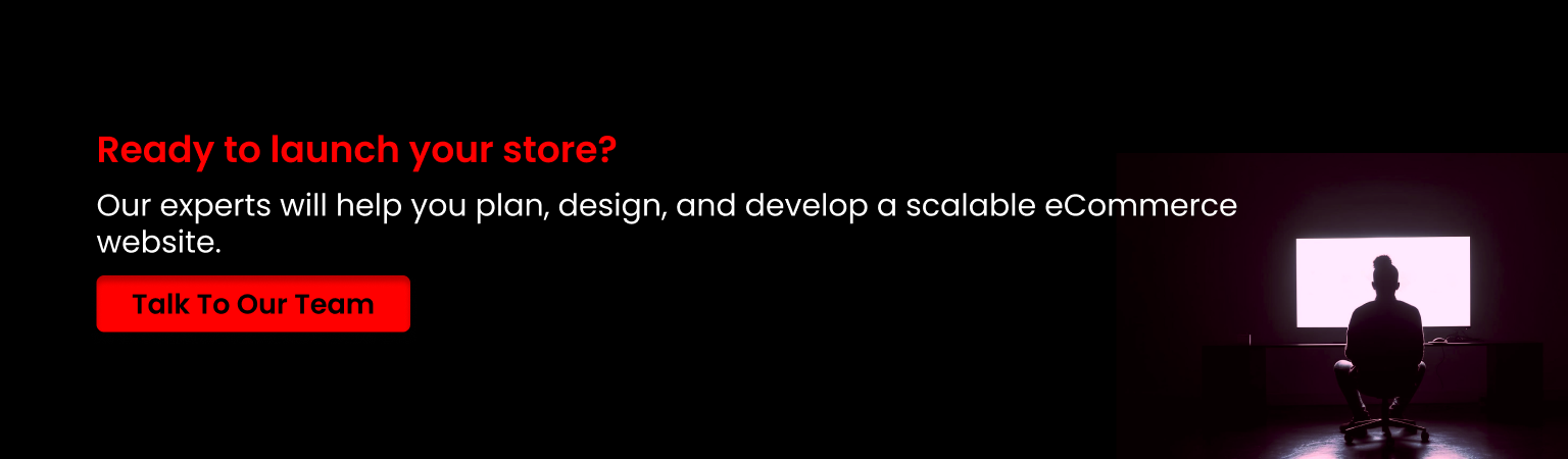 launch ecommerce website with expert developers