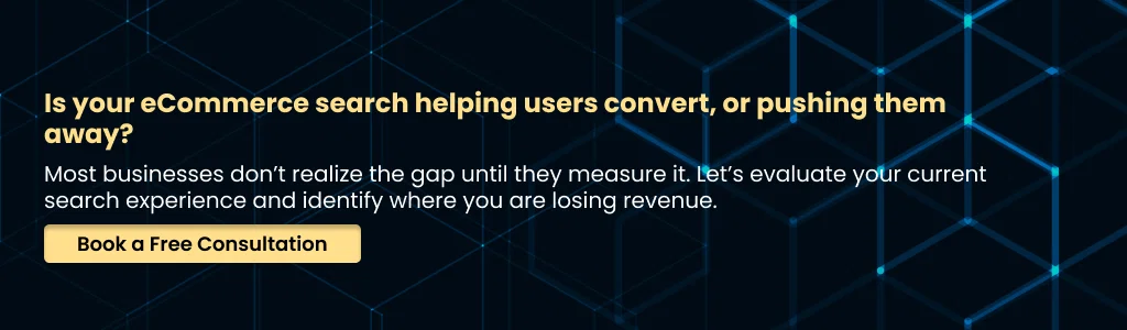 AI-driven eCommerce search experience optimization to improve user engagement and conversions