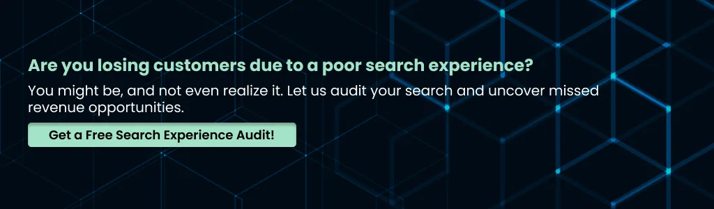 eCommerce site search audit to identify zero result queries and improve product search performance