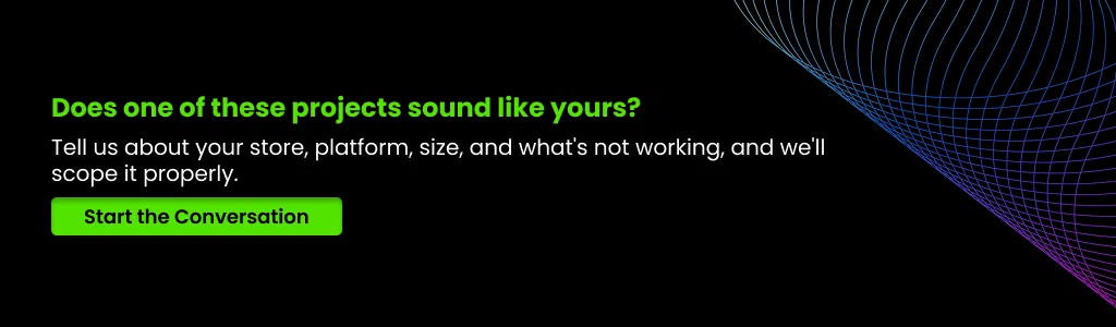 Does one of these projects sound like yours