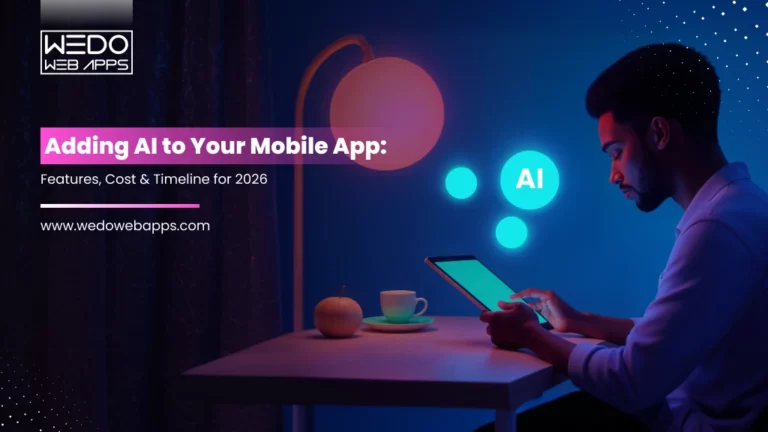 Adding AI to Your Mobile App: Features, Cost & Timeline for 2026