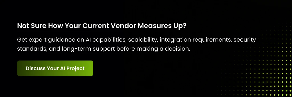 AI Vendor Evaluation Before Choosing