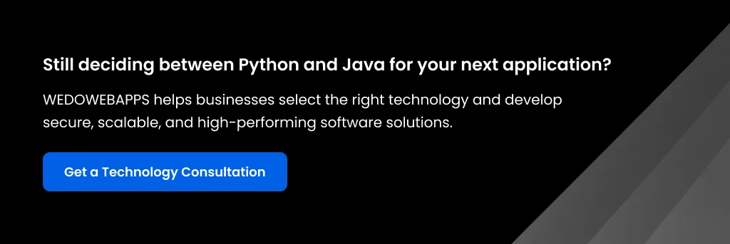 Python and Java for Your Application Choosing Python or Java for Your App